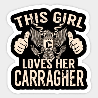 CARRAGHER Sticker